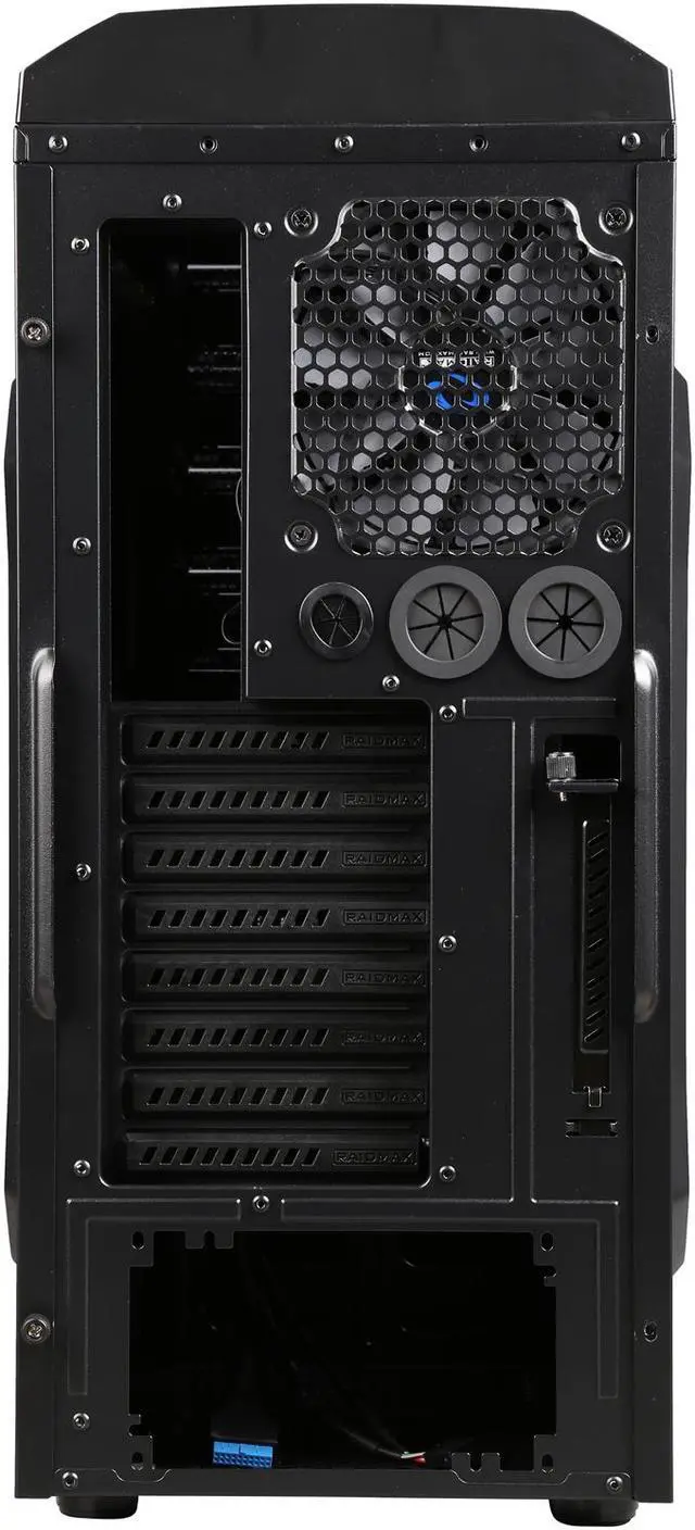 Alt view image 10 of 11 - RAIDMAX Narwhal ATX-920WB Black Steel / Plastic ATX Full Tower Computer Case