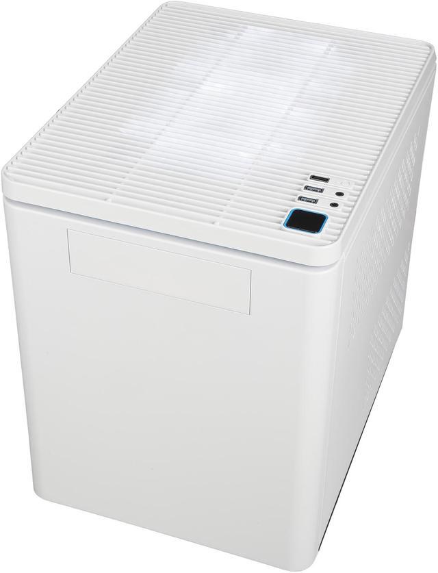 Alt view image 10 of 11 - RAIDMAX Hyperion MATX-102WWU White / Blue Aluminum / Plastic / Steel Micro ATX Tower Computer Case
