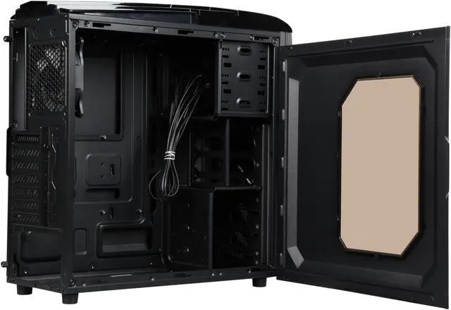 Alt view image 6 of 11 - RAIDMAX Viper II ATX-A07WBR Black / Red Steel / Plastic ATX Tower Computer Case
