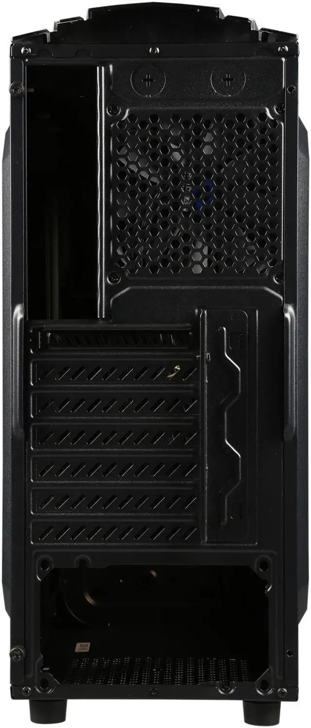 Alt view image 10 of 11 - RAIDMAX Viper II ATX-A07WBR Black / Red Steel / Plastic ATX Tower Computer Case