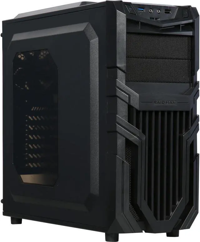 Main image of RAIDMAX Vortex V5 ATX-405WB Black Steel / Plastic ATX Mid Tower Computer Case