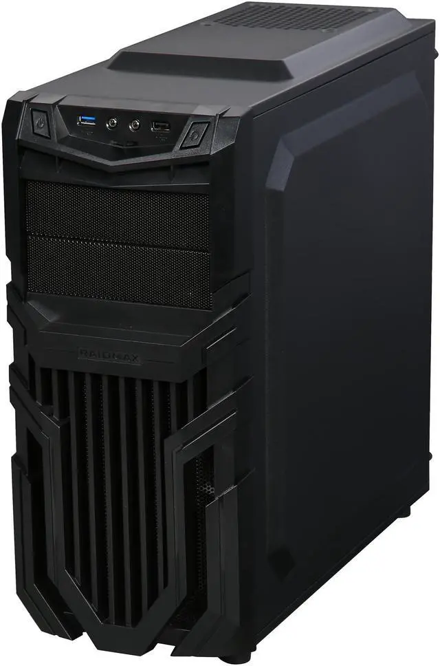 Alt view image 3 of 9 - RAIDMAX Vortex V5 ATX-405WB Black Steel / Plastic ATX Mid Tower Computer Case