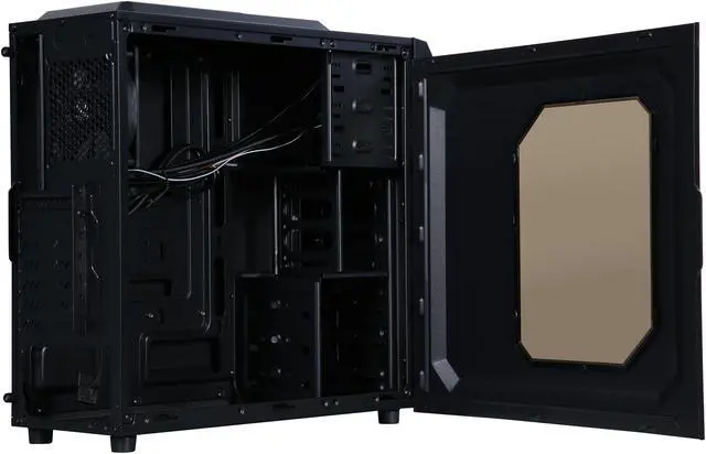 Alt view image 5 of 9 - RAIDMAX Vortex V5 ATX-405WB Black Steel / Plastic ATX Mid Tower Computer Case