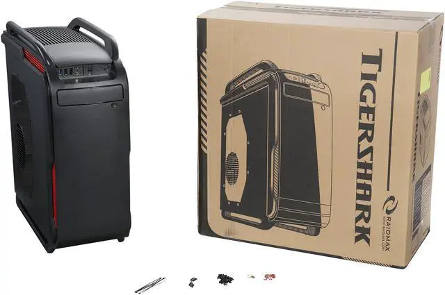 Alt view image 9 of 9 - RAIDMAX ATX-366WB Black ATX / Micro ATX Mid Tower Computer Case