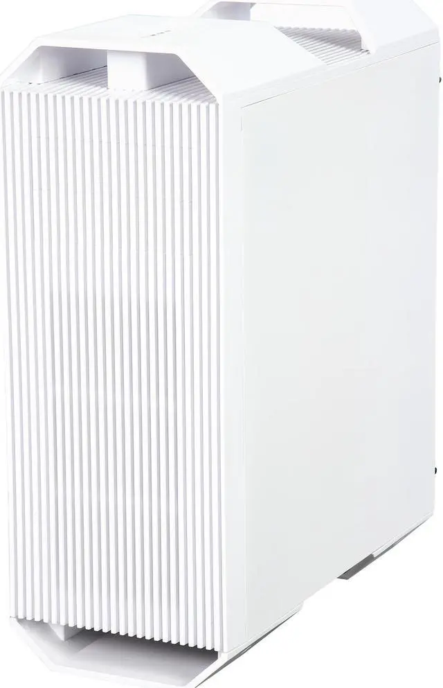 Alt view image 4 of 10 - RAIDMAX Monster II SE ATX-A08TW White Plastic/Steel/Tempered Glass ATX Mid Tower Computer Case