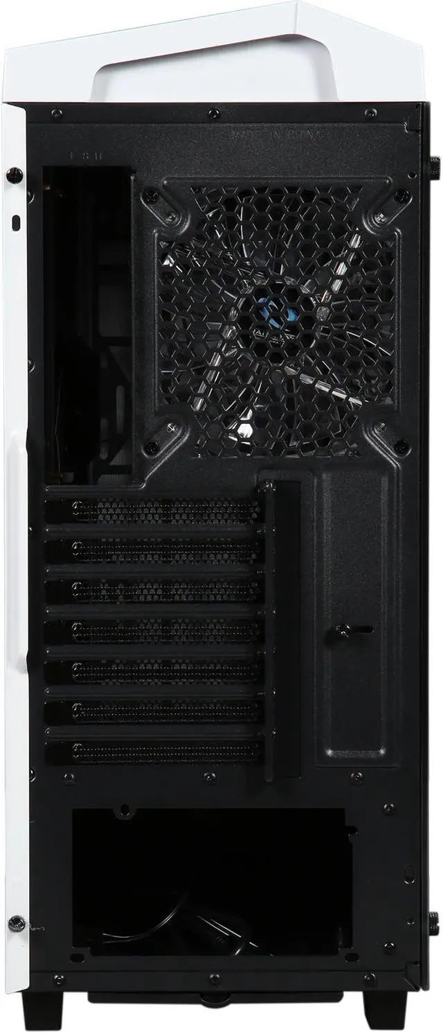 Alt view image 9 of 10 - RAIDMAX Sigma Sigma-TWS White Steel / Plastic / Tempered Glass ATX Tower Computer Case