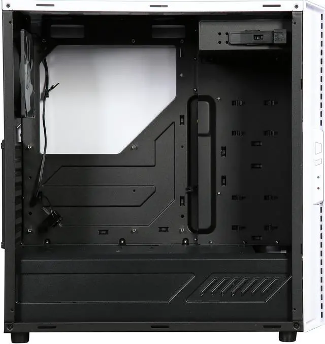 Alt view image 9 of 13 - RAIDMAX ALPHA-WLW White Steel / Plastic ATX Tower Computer Case
