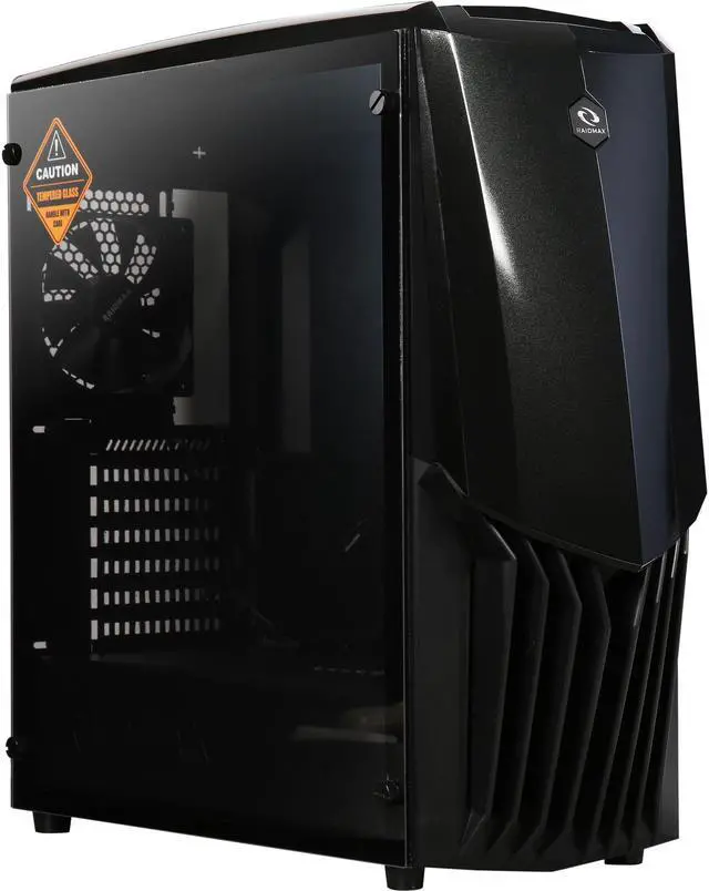 Main image of RAIDMAX Gama A18-TB Black Steel / Plastic / Tempered Glass ATX Mid Tower Computer Case