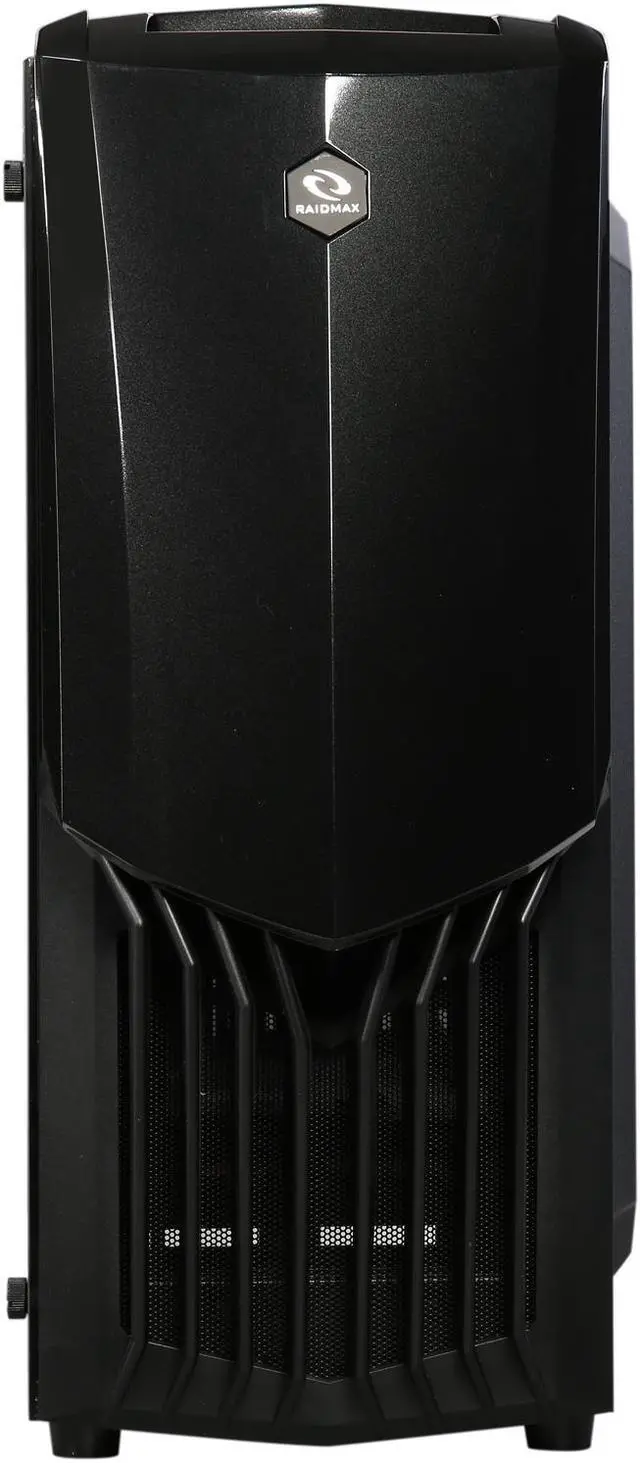 Alt view image 2 of 10 - RAIDMAX Gama A18-TB Black Steel / Plastic / Tempered Glass ATX Mid Tower Computer Case