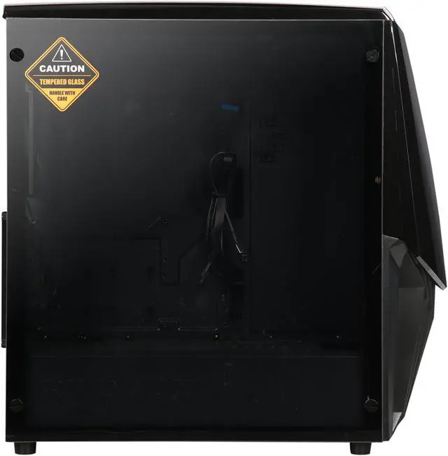 Alt view image 4 of 10 - RAIDMAX Gama A18-TB Black Steel / Plastic / Tempered Glass ATX Mid Tower Computer Case