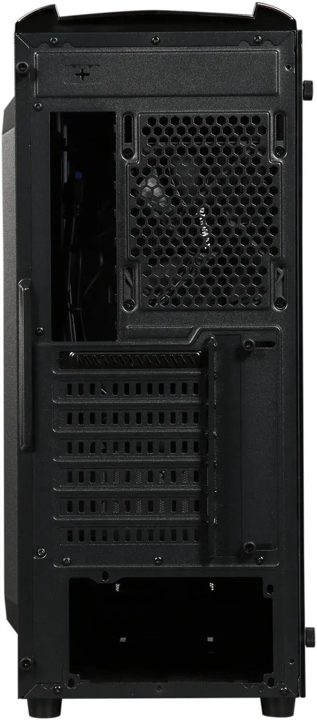 Alt view image 5 of 10 - RAIDMAX Gama A18-TB Black Steel / Plastic / Tempered Glass ATX Mid Tower Computer Case