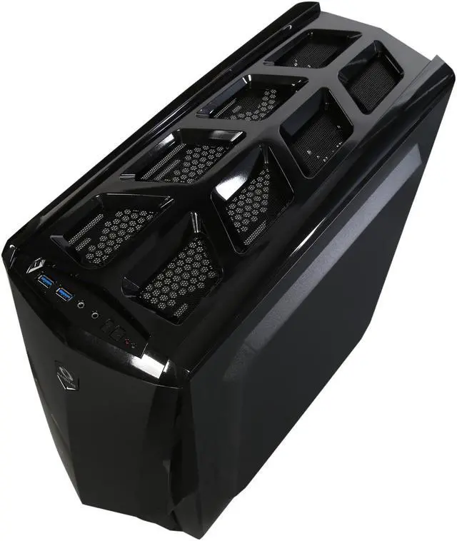 Alt view image 9 of 10 - RAIDMAX Gama A18-TB Black Steel / Plastic / Tempered Glass ATX Mid Tower Computer Case