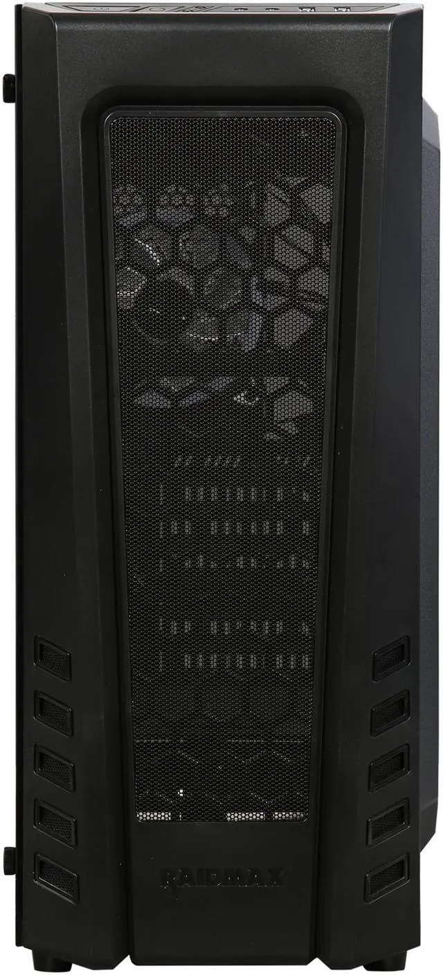 Alt view image 2 of 10 - RAIDMAX Zeta Series Zeta B04 Black Steel / Plastic / Tempered Glass ATX Mid Tower Computer Case