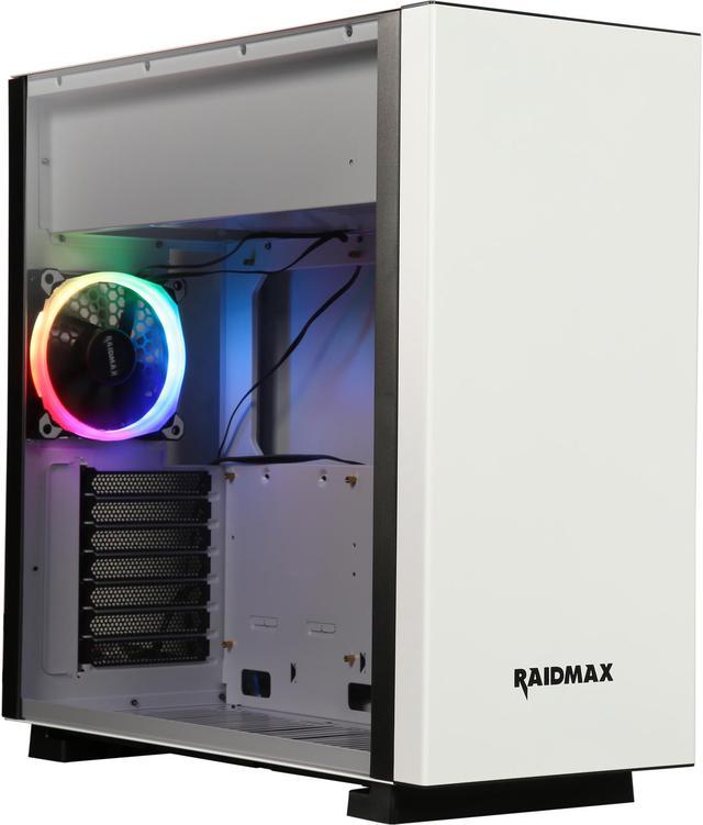 RAIDMAX Enigma S14-TW White Computer Case - Newegg.com