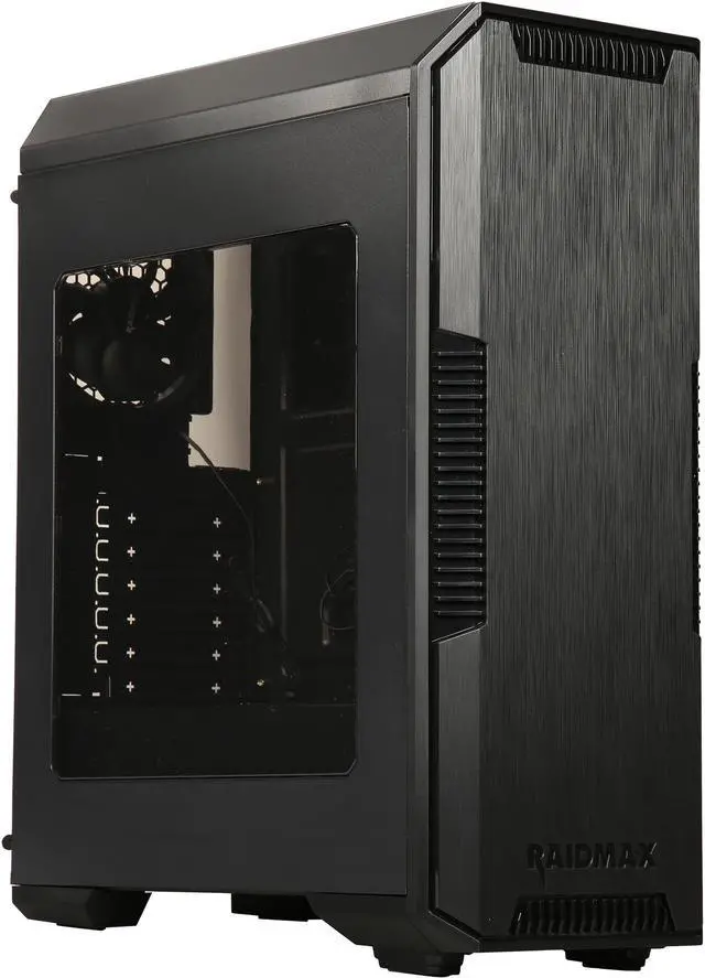 Main image of RAIDMAX GHOST T11-WB Black Plastic / Steel / Acrylic ATX Mid Tower Computer Case