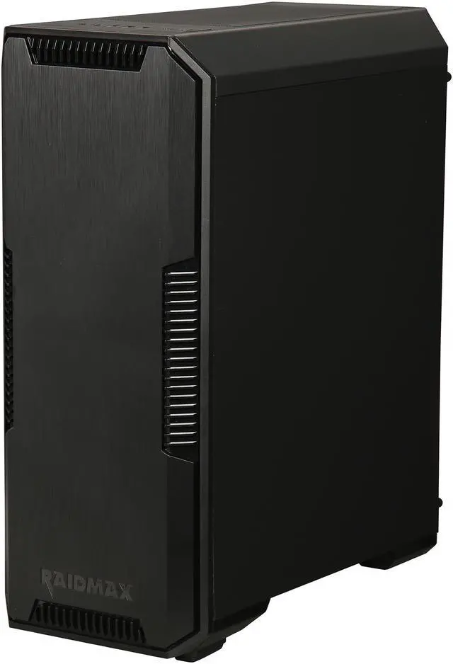 Alt view image 3 of 10 - RAIDMAX GHOST T11-WB Black Plastic / Steel / Acrylic ATX Mid Tower Computer Case