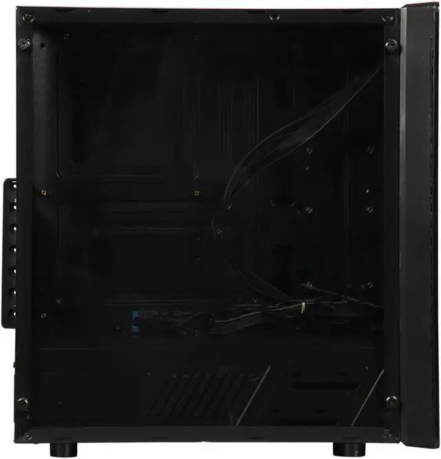 Alt view image 4 of 10 - RAIDMAX NEON LED G21-LWB Black Computer Case