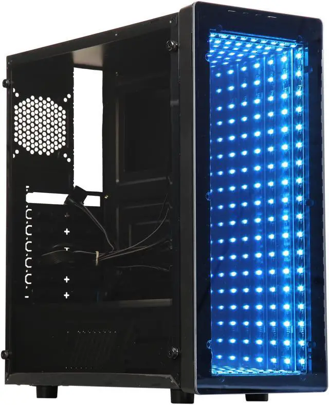 Alt view image 3 of 11 - RAIDMAX GALAXY X230FAB Black Steel / Plastic / Tempered Glass / Acrylic ATX Mid Tower Computer Case