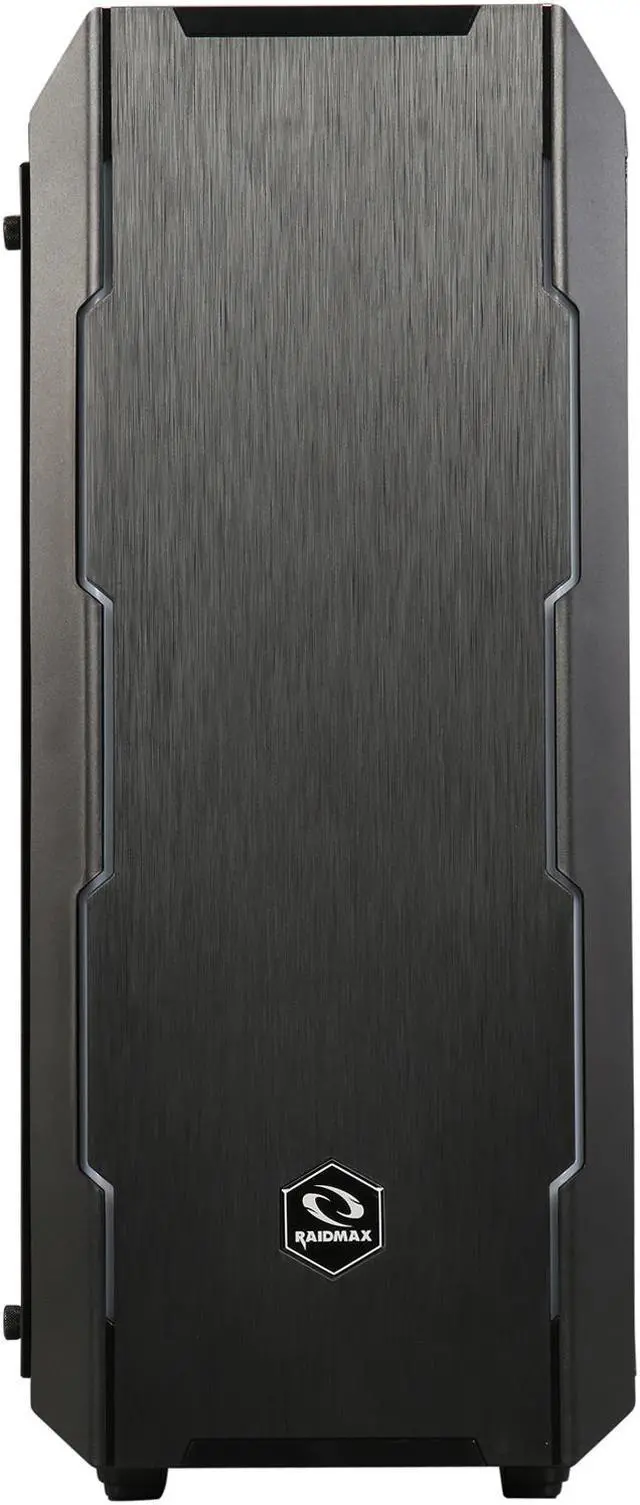 Alt view image 8 of 16 - RAIDMAX ATTILA T25-FTB Black Steel / Plastic / Tempered Glass ATX Mid Tower Computer Case