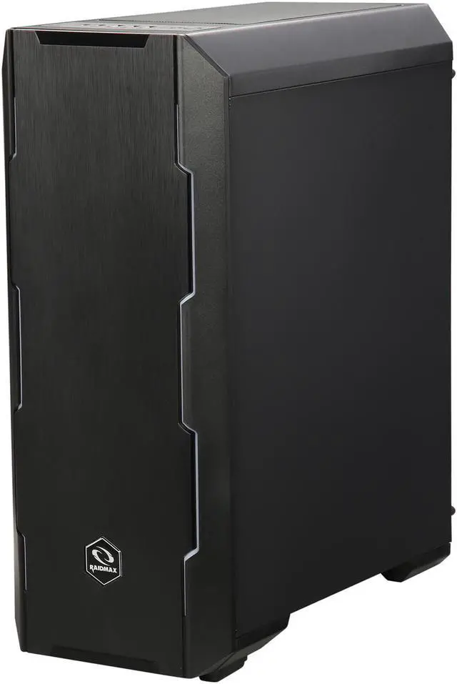 Alt view image 9 of 16 - RAIDMAX ATTILA T25-FTB Black Steel / Plastic / Tempered Glass ATX Mid Tower Computer Case