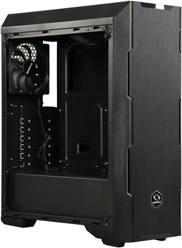 Alt view image 14 of 16 - RAIDMAX ATTILA T25-FTB Black Steel / Plastic / Tempered Glass ATX Mid Tower Computer Case