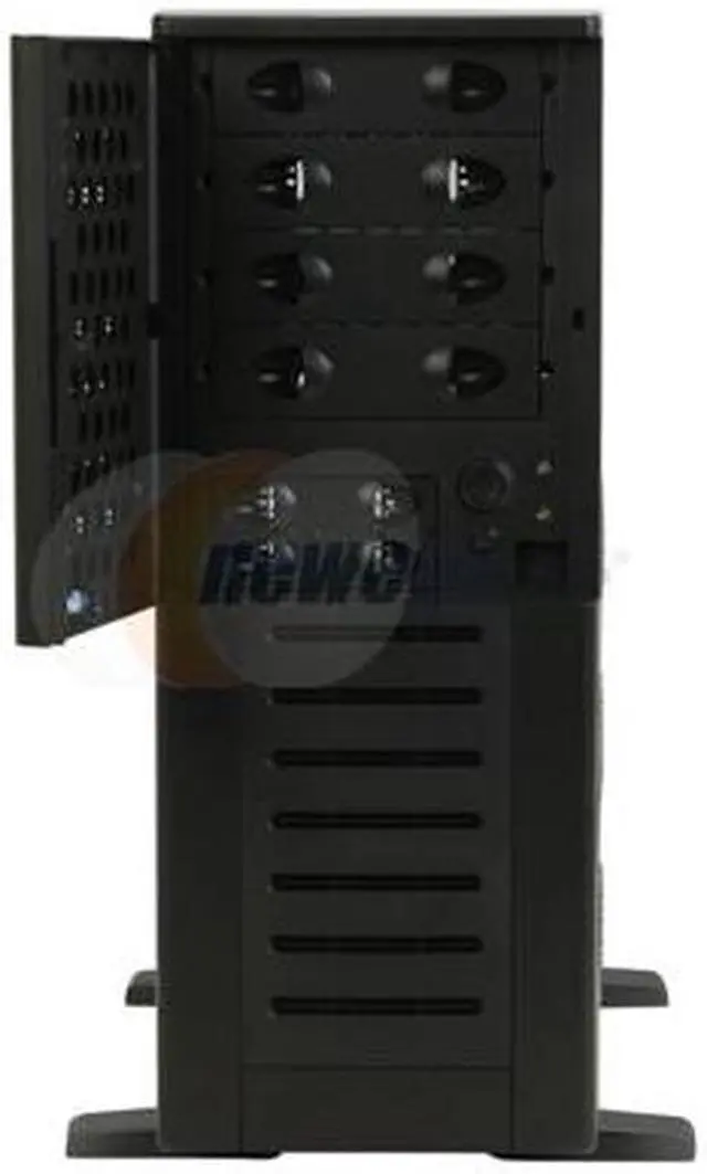 Alt view image 4 of 12 - CHIEFTEC BRAVO BX-01B-B-B-OP Black Steel ATX Mid Tower Computer Case
