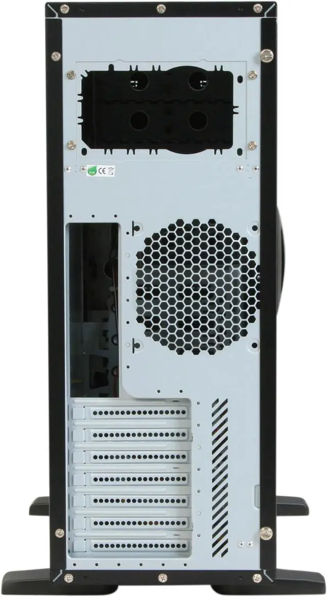 Alt view image 11 of 12 - CHIEFTEC BRAVO BX-01B-B-B-OP Black Steel ATX Mid Tower Computer Case