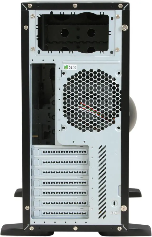 Alt view image 11 of 12 - CHIEFTEC AEGIS CH-05B-B-OP Black Steel ATX Mid Tower Computer Case
