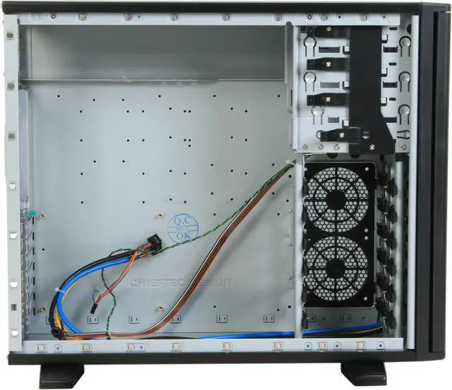 Alt view image 8 of 12 - CHIEFTEC AEGIS CH-05B-B-OP Black Steel ATX Mid Tower Computer Case