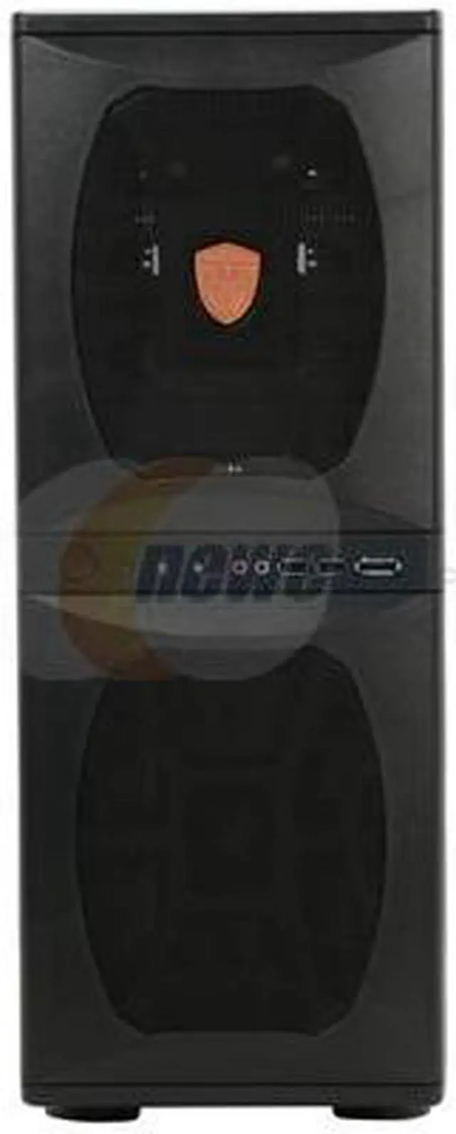 Alt view image 2 of 12 - CHIEFTEC AEGIS CX-05B-B-M-OP Black Steel ATX Mid Tower Computer Case