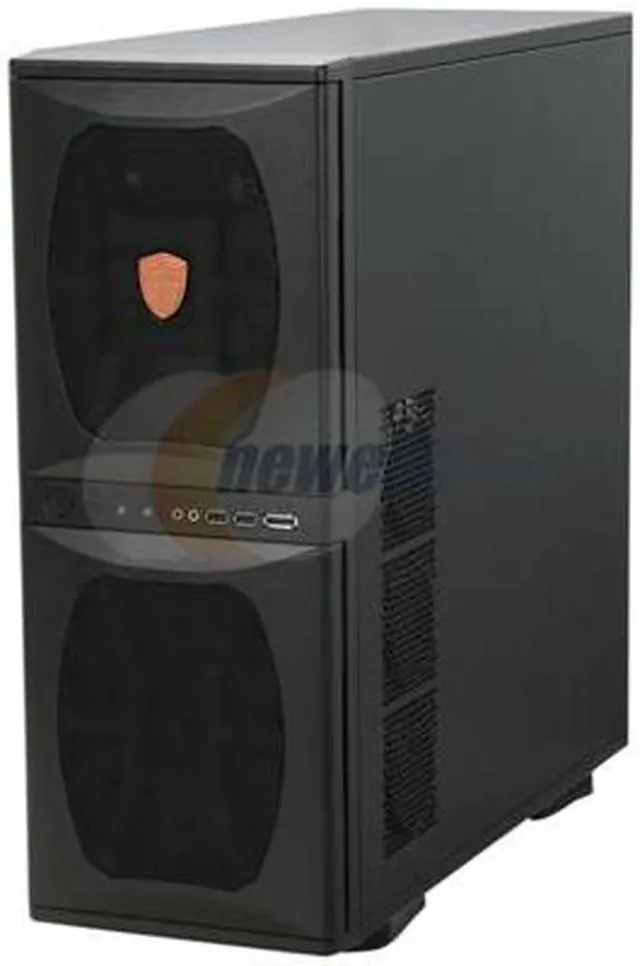 Alt view image 3 of 12 - CHIEFTEC AEGIS CX-05B-B-M-OP Black Steel ATX Mid Tower Computer Case