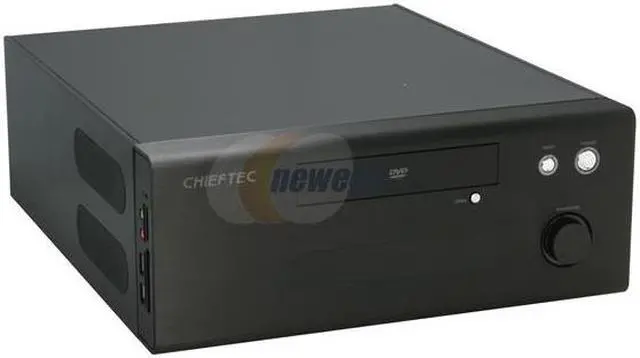 Alt view image 3 of 13 - CHIEFTEC Black Aluminum HIFI HT-01B Micro ATX Media Center / HTPC Case