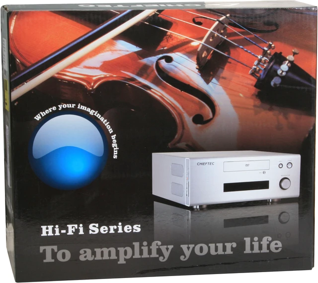 Silvertek Htpc CHIEFTEC Silver HIFI HT-01SL Micro ATX Media Center / HTPC Case ...
