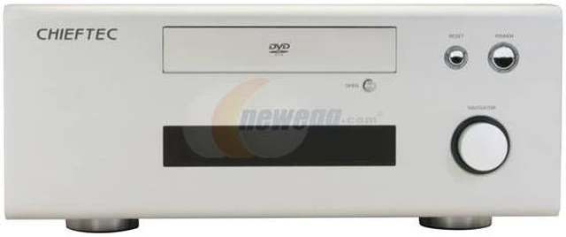 Silvertek Htpc CHIEFTEC Silver HIFI HT-01SL Micro ATX Media Center / HTPC Case ...