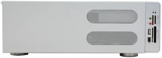 Silvertek Htpc CHIEFTEC Silver HIFI HT-01SL Micro ATX Media Center / HTPC Case ...