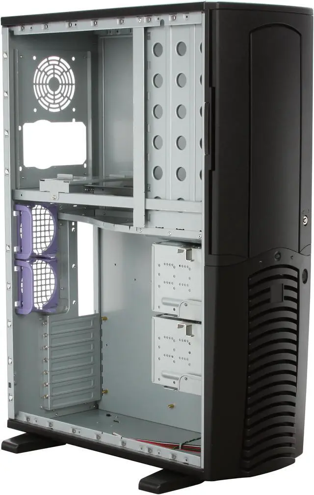 Alt view image 9 of 12 - CHIEFTEC Dragon DA-01BD-U-OP Black Steel ATX Full Tower Computer Case