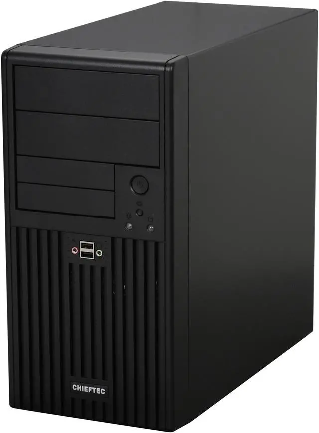 Main image of CHIEFTEC Uni Series BD-02B-B-OP Black Micro ATX Mini Tower Computer Case