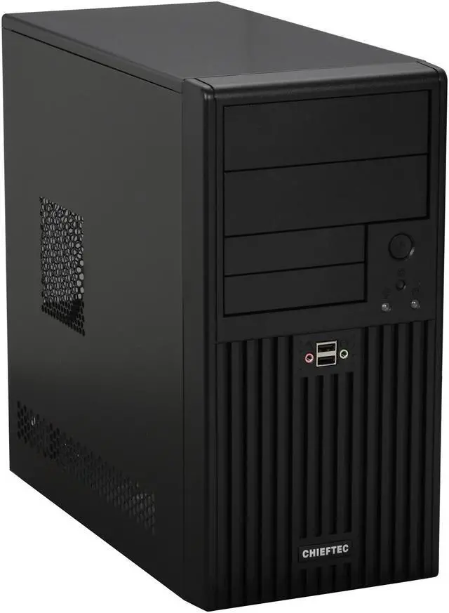 Alt view image 3 of 10 - CHIEFTEC Uni Series BD-02B-B-OP Black Micro ATX Mini Tower Computer Case