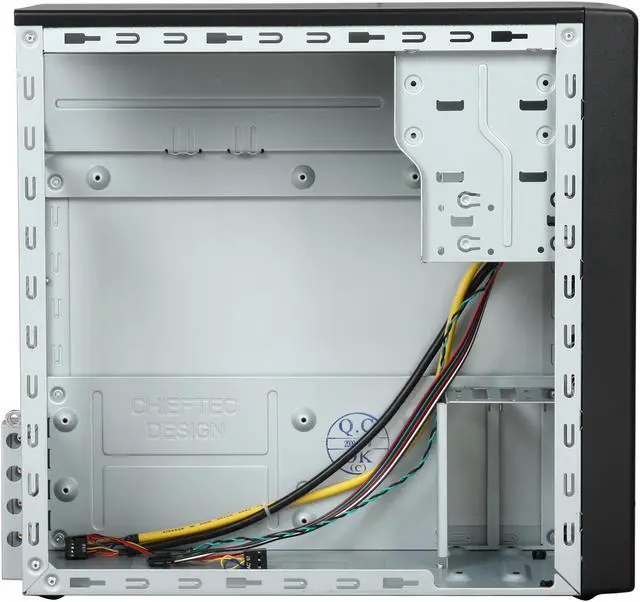 Alt view image 7 of 10 - CHIEFTEC Uni Series BD-02B-B-OP Black Micro ATX Mini Tower Computer Case