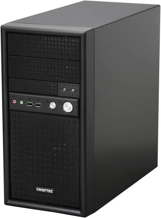 Main image of CHIEFTEC Mesh Series CD-01B-B-OP Black Micro ATX Mini Tower Computer Case