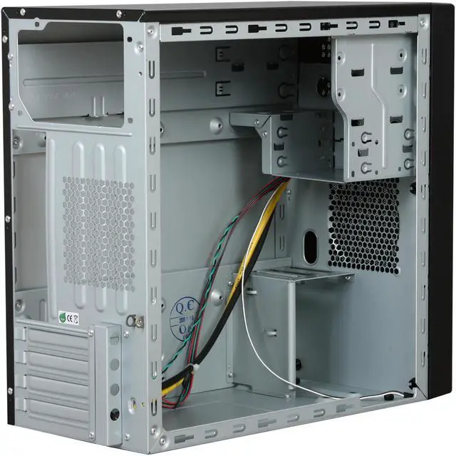 Alt view image 6 of 11 - CHIEFTEC Mesh Series CD-01B-B-OP Black Micro ATX Mini Tower Computer Case