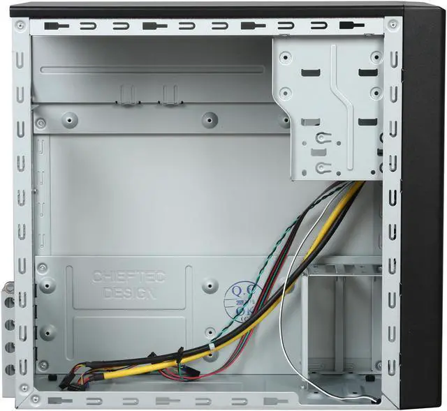 Alt view image 7 of 11 - CHIEFTEC Mesh Series CD-01B-B-OP Black Micro ATX Mini Tower Computer Case