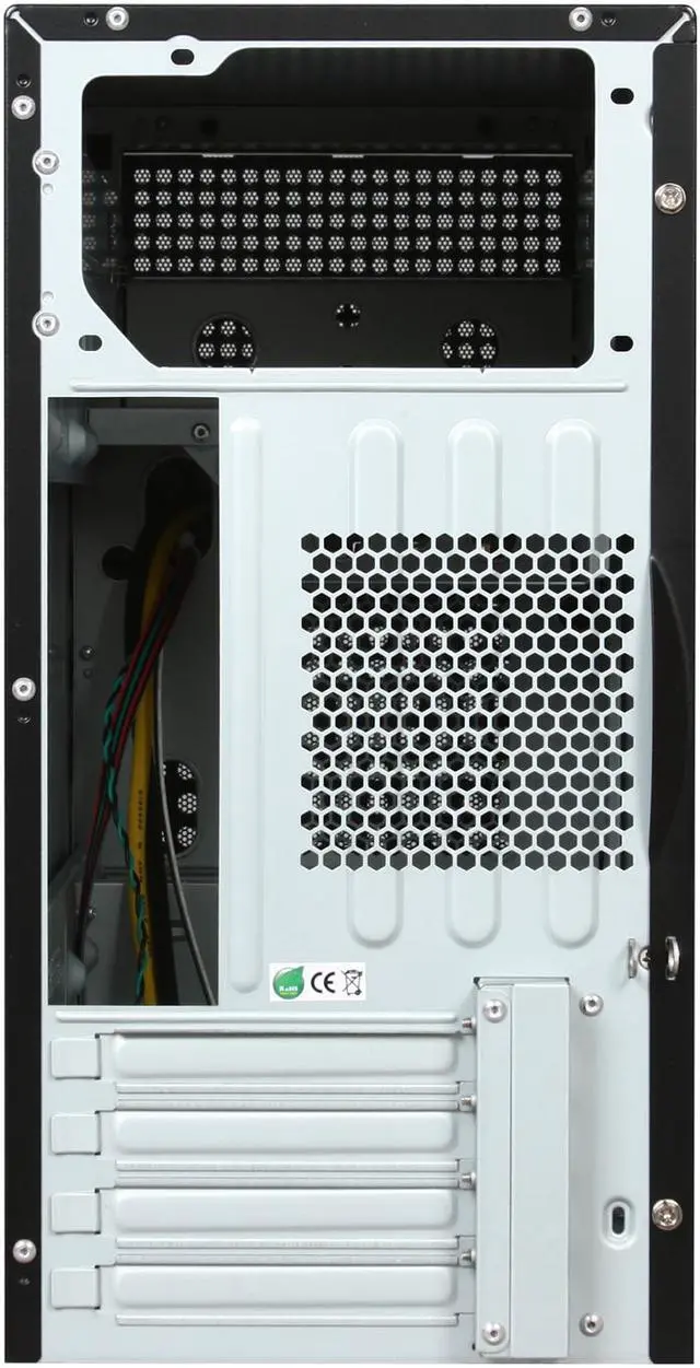 Alt view image 10 of 11 - CHIEFTEC Mesh Series CD-01B-B-OP Black Micro ATX Mini Tower Computer Case