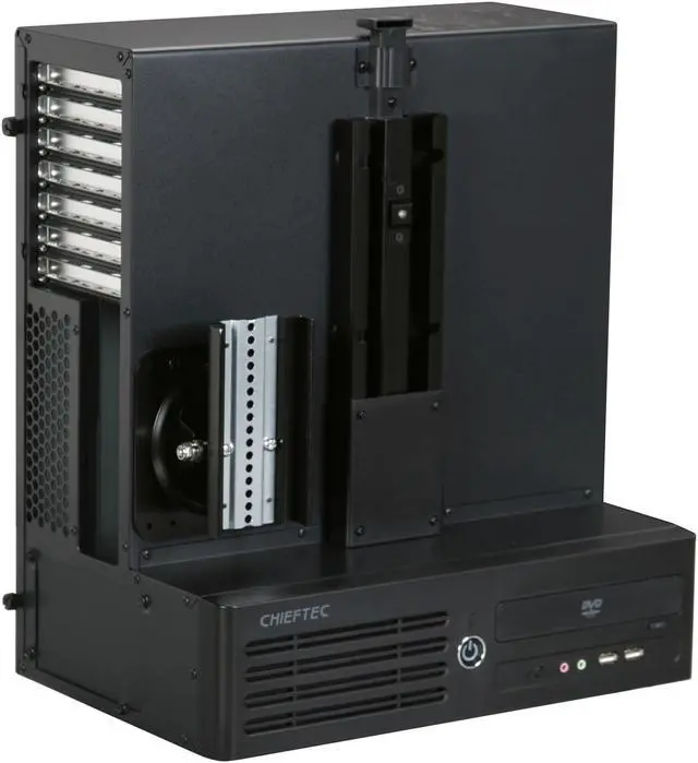 Main image of CHIEFTEC BRAVO Series BL-01B-OP Black Computer Case