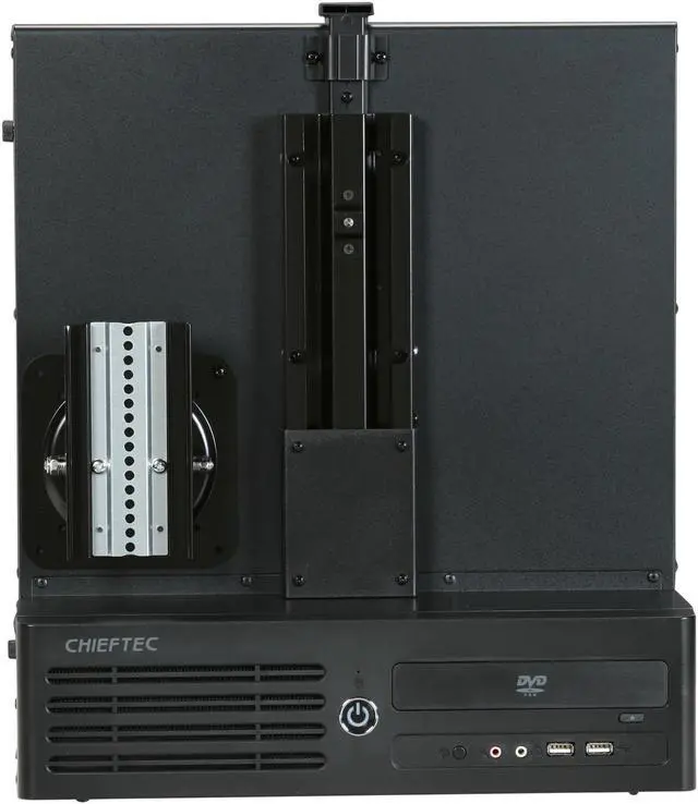 Alt view image 2 of 7 - CHIEFTEC BRAVO Series BL-01B-OP Black Computer Case