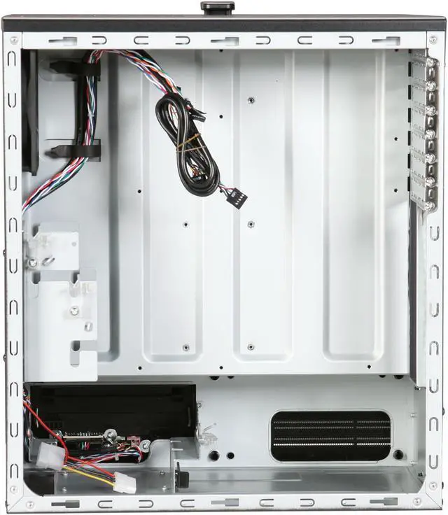 Alt view image 5 of 7 - CHIEFTEC BRAVO Series BL-01B-OP Black Computer Case