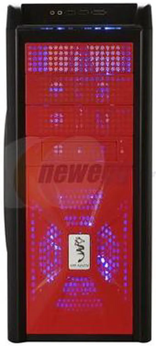 Alt view image 3 of 11 - CHIEFTEC Dragon CH07B-R-OP Red ATX Mid Tower Computer Case