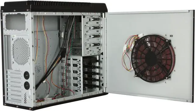 Alt view image 6 of 11 - CHIEFTEC Dragon CH07B-R-OP Red ATX Mid Tower Computer Case