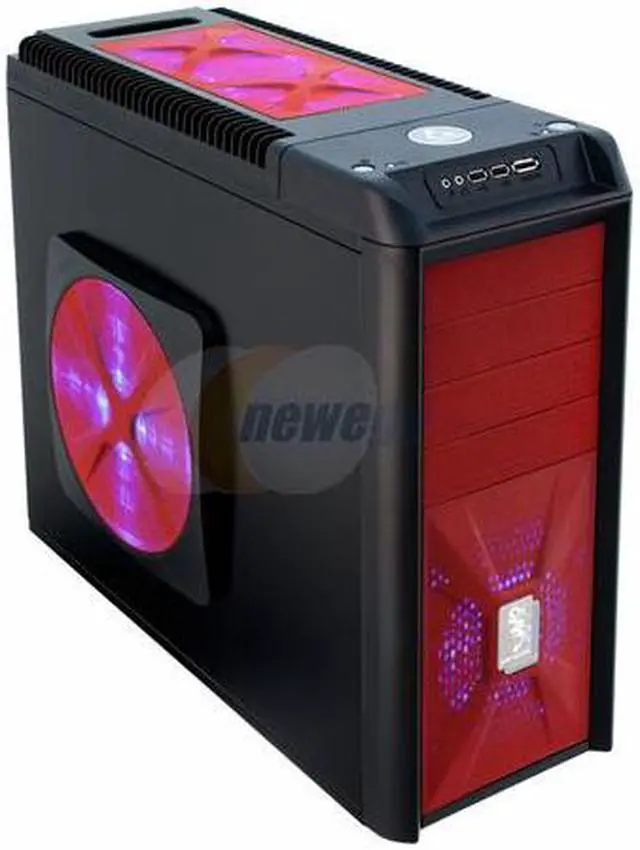Main image of CHIEFTEC Dragon CH07B-R-OP Red ATX Mid Tower Computer Case