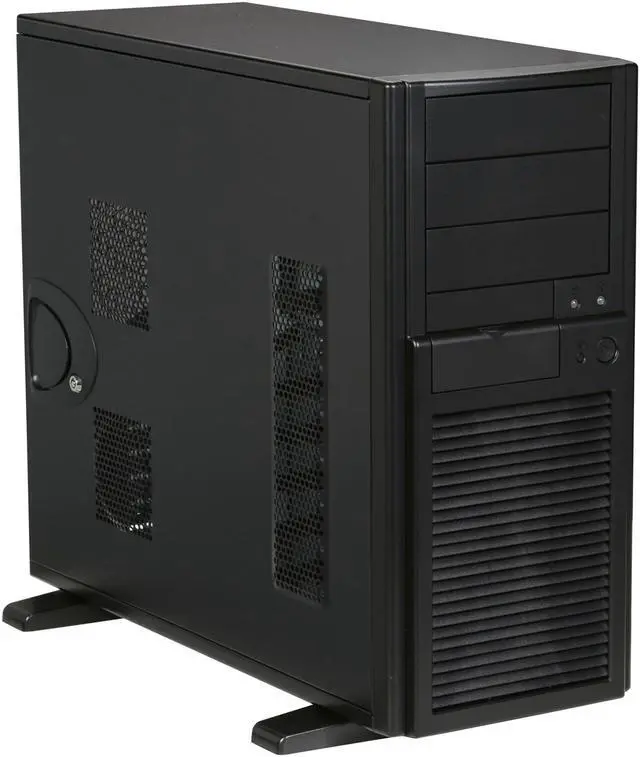 Main image of CHIEFTEC SMART SH-01B-B-B-OP Black ATX Mid Tower Computer Case